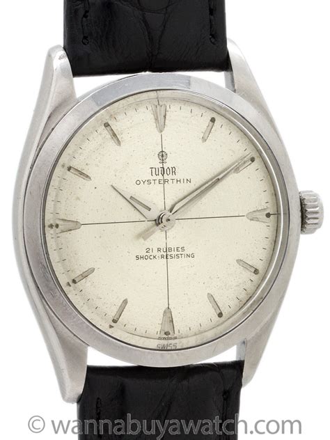 tudor oysterthin watch